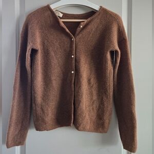 Sezane Gaspard Jumper in Camel